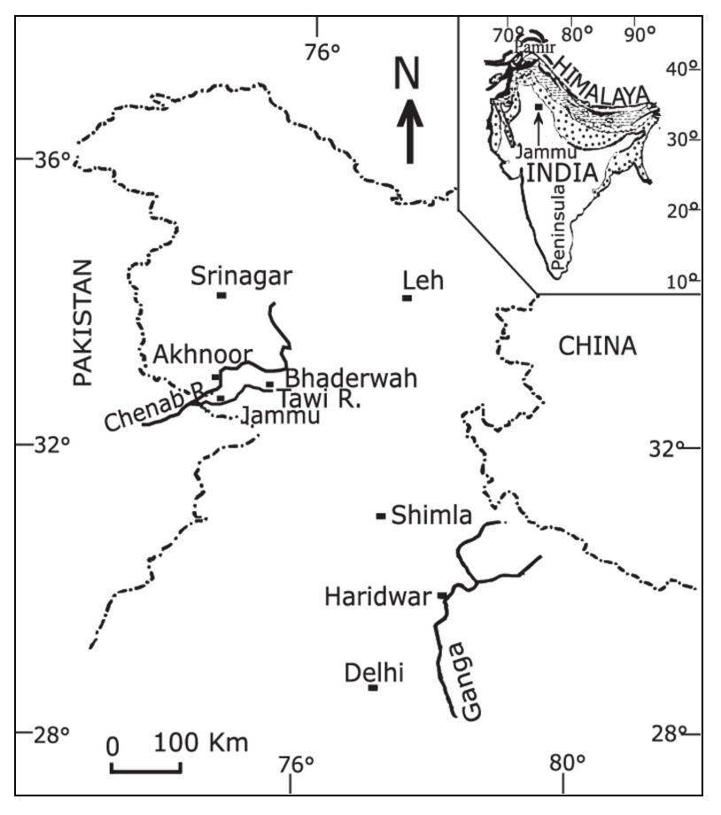 Tawi River Jammu & Kashmir