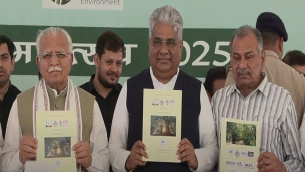 Matri Van Initiative, a 750-acre urban forest in Gurugram, focuses on restoring the Aravalli ecosystem through community-driven ecological efforts.