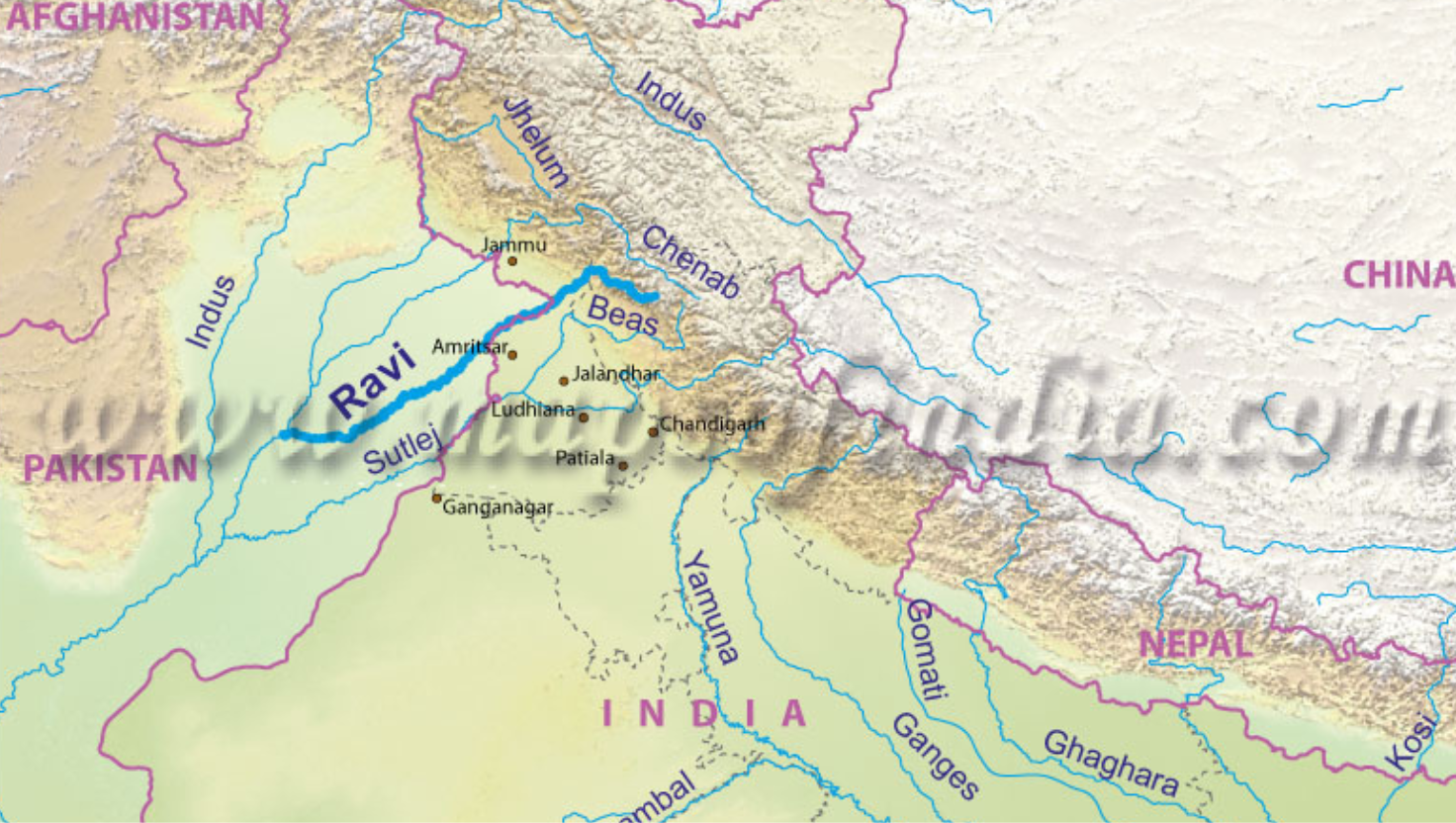 The Ravi River