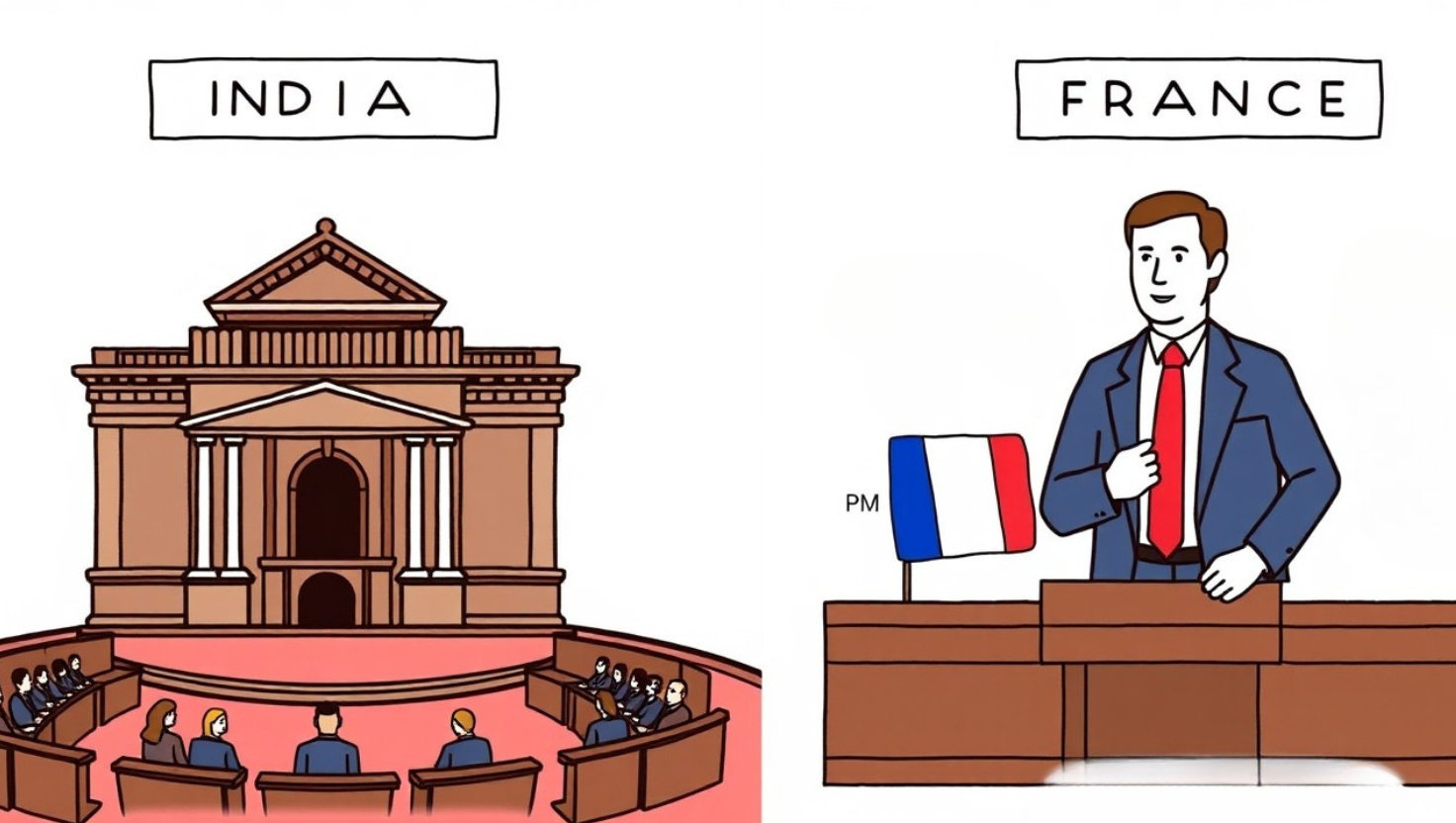 A comparison of India’s and France’s systems shows how confidence votes differ, highlighting India’s parliamentary supremacy and France’s dual executive model.