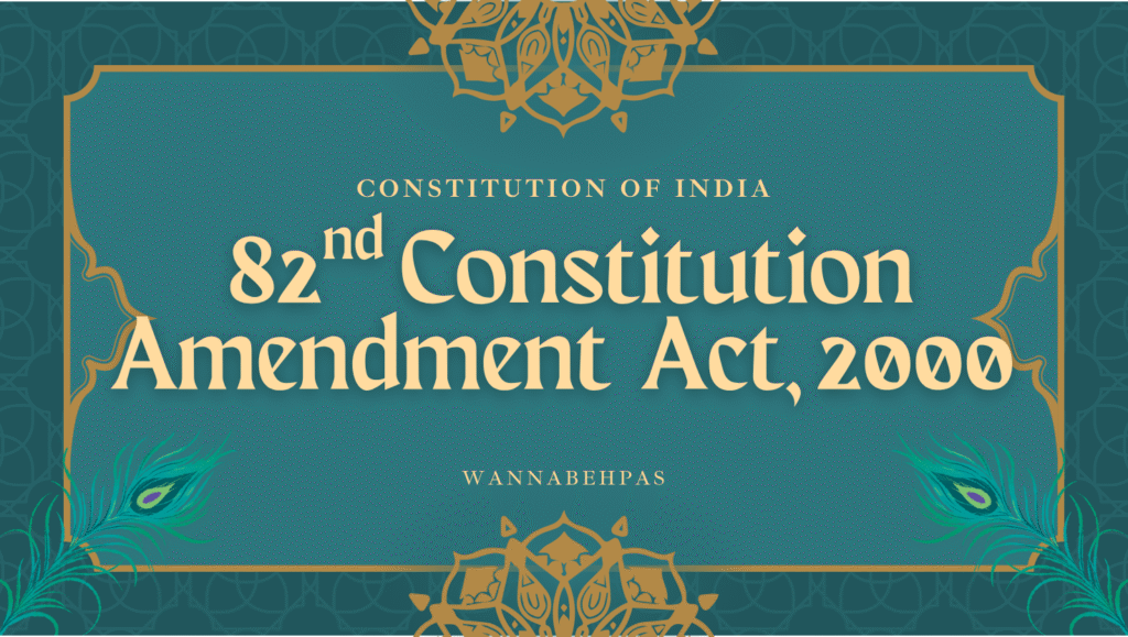 82nd Amendment (2000)