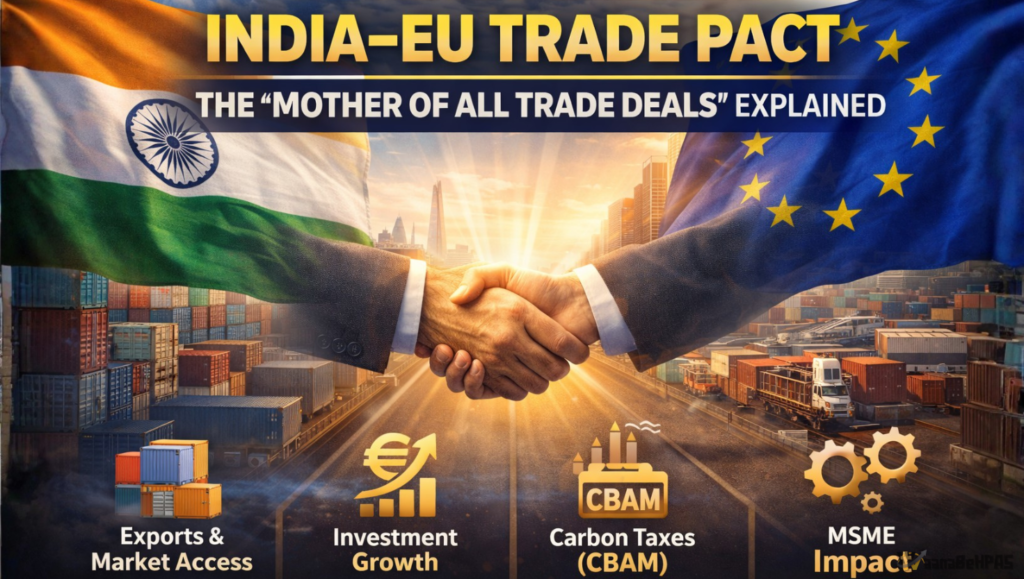 India–EU Trade Pact (WAnnaBeHPAS)