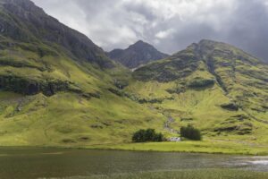 Highlands landscape Scotland