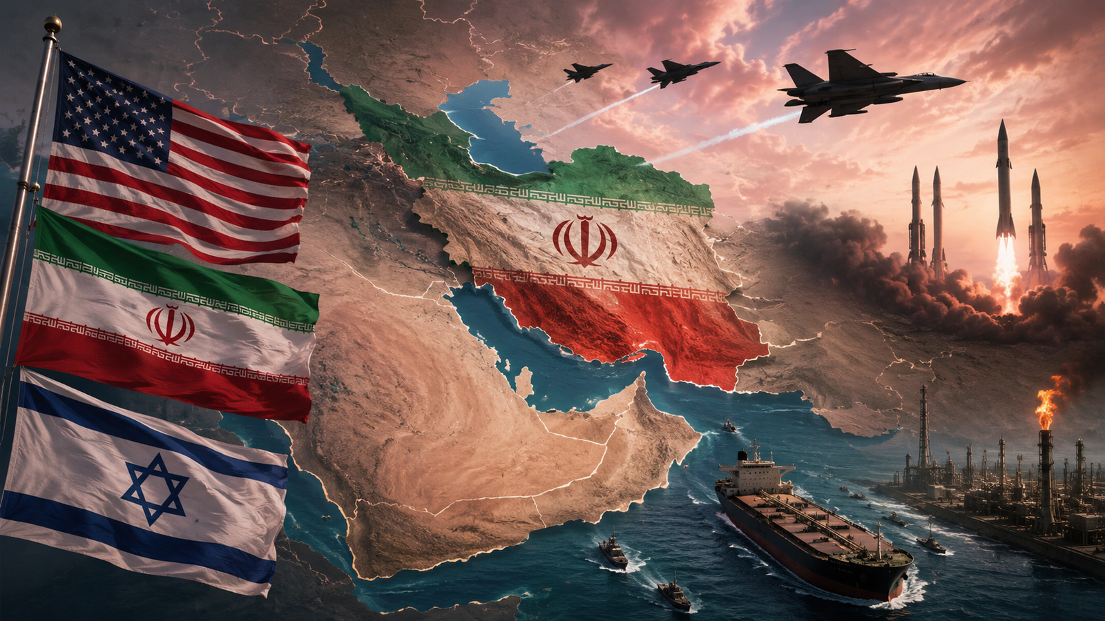 US–Iran–Israel Conflict Explained: Nuclear Issue, Strait of Hormuz and Middle East Geopolitics