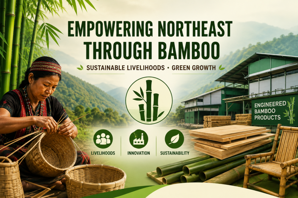 Bamboo as Green Gold: Transforming Livelihoods and Industry in Northeast India