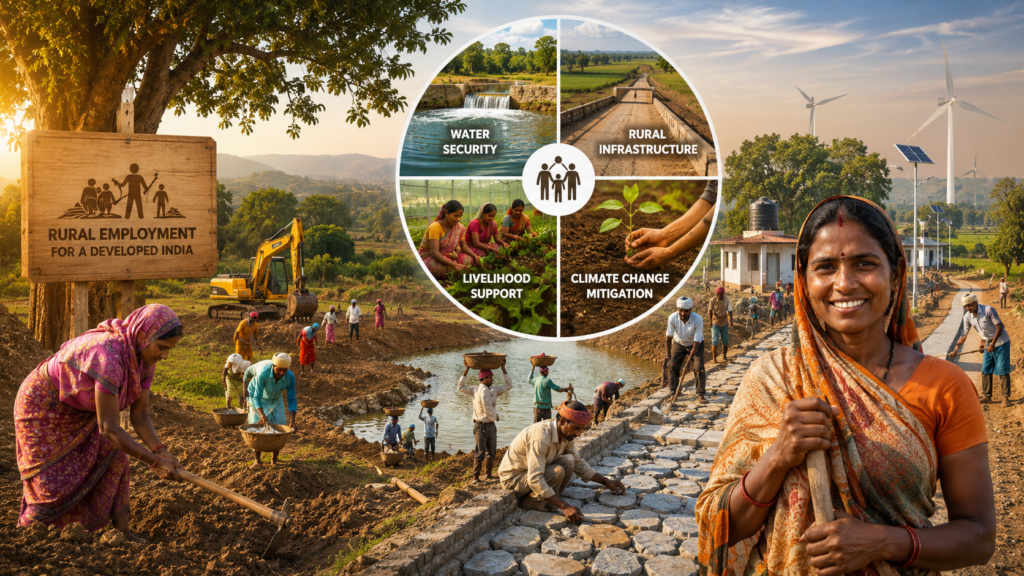 VB-G RAM G Act, 2025: How India’s New Rural Employment Law Replaces MGNREGA