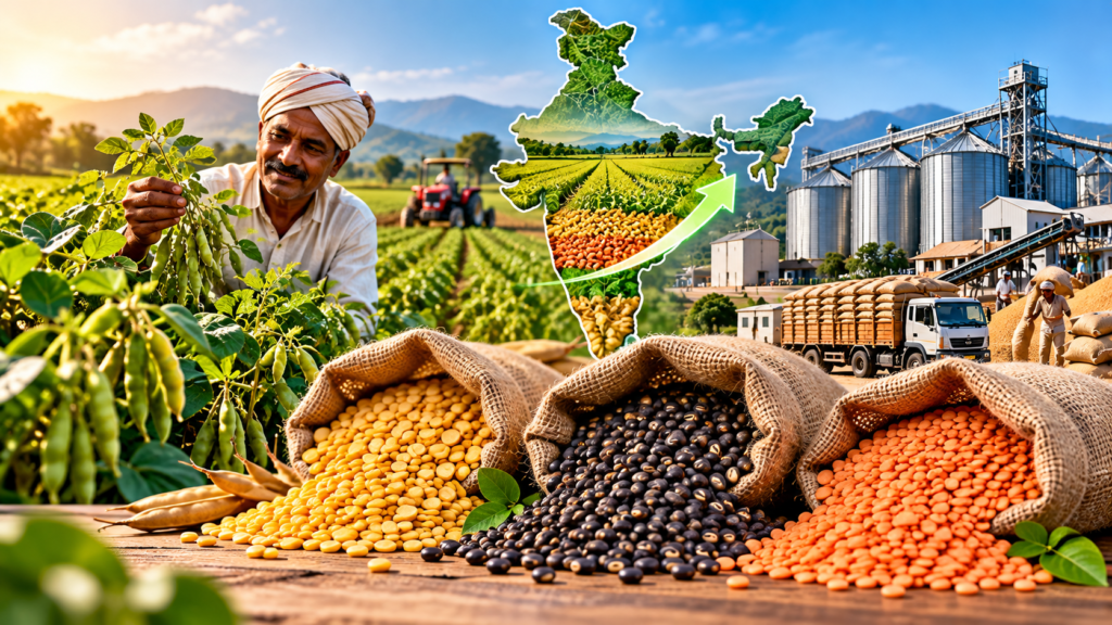 Mission for Aatmanirbharta in Pulses 2026: ₹11,440 Crore Scheme, MSP, Targets and Benefits