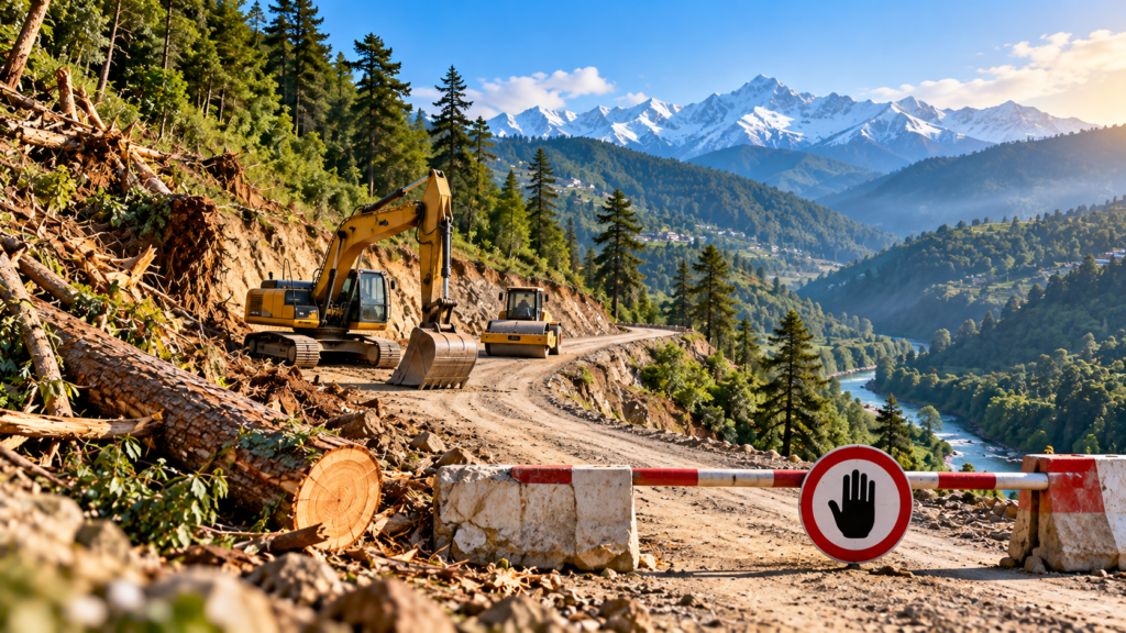 Himachal Pradesh High Court Halts Construction and Tarring of Forest Roads: Reasons, Environmental Concerns and UPSC Relevance