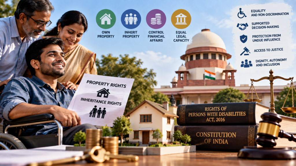 Property and Inheritance Rights of Persons with Disabilities in India