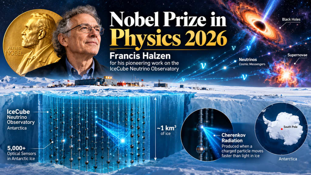Nobel Prize in Physics 2026: IceCube, Neutrinos and Neutrino Astronomy Explained