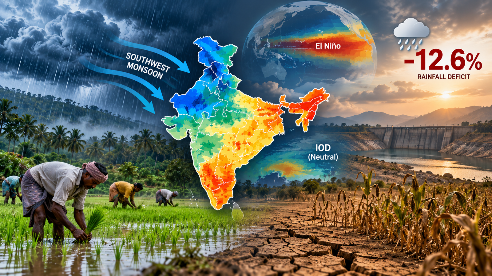 2026 Southwest Monsoon Deficit